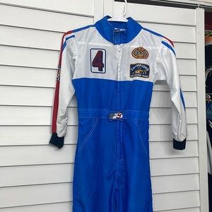 Boys race car driver costume